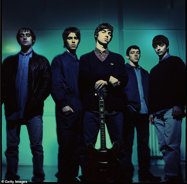 The band’s debut studio album was released August 29 1994 and featured brothers Liam and Noel, Paul 'Bonehead' Arthurs, Paul 'Guigsy' McGuigan, and Tony McCarroll (L-R Paul Arthurs, Liam, Noel, Tony McCarroll, Paul McGuigan)