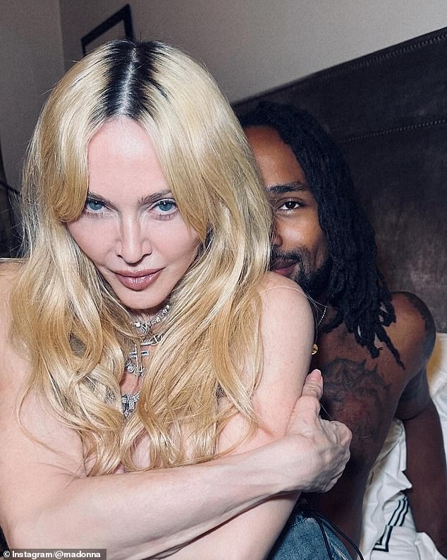 Madonna has stepped out with her new boyfriend Akeem Morris (pictured) months after splitting with her last boyfriend earlier this year