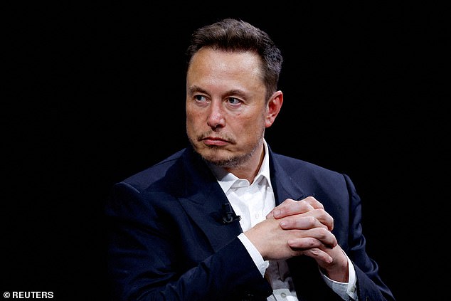 Gary Rooney, an ex-senior executive at Twitter's Europe headquarters in Ireland, was told he had resigned when he did not respond to an email sent by Elon Musk (pictured) at the end of 2022