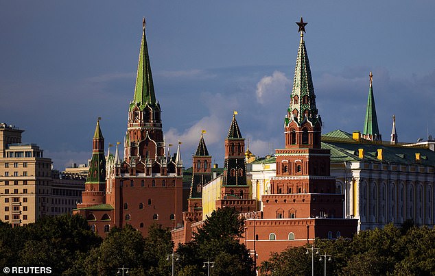 A general view on the Kremlin in Moscow, Russia, August 12, 2024