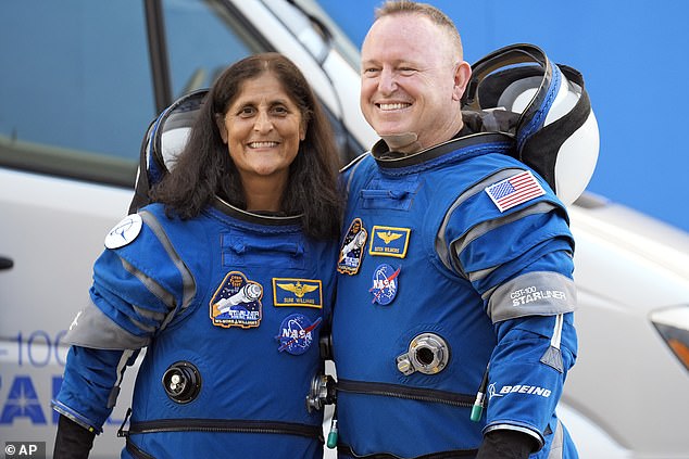 The fate of stranded astronauts Sunita Williams (left) and Barry Wilmore (right) remains unclear as NASA and Boeing work towards a plan to get them home.