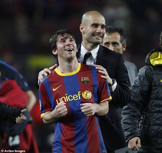 Pep Guardiola and Lionel Messi came close to a reunion at Manchester City in 2020