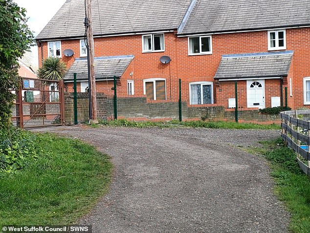 Bury St Edmunds Town Council said it would be willing to replace plants to act as a screen to nullify the impact of the fence