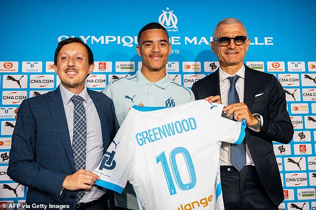 De Zerbi said that he would always defend Greenwood as though he were his son as long as the forward is one of his players at Marseille