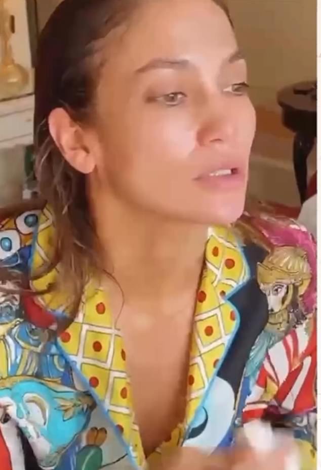 Lopez also took to her JLo Beauty Instagram page to post a new video