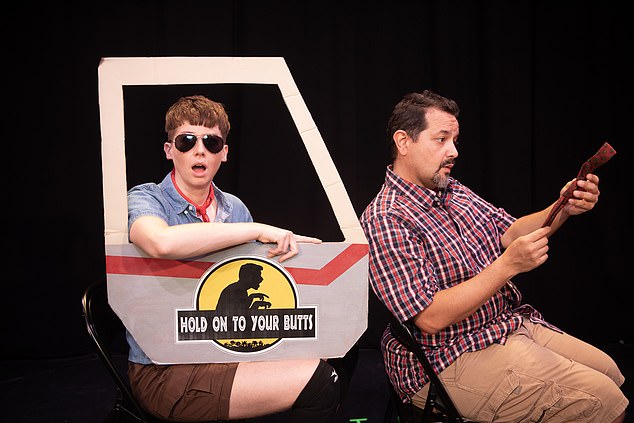 Natalie Rich and Matt Zambrano (pictured) at the Edinburgh Fringe Festival in Hold On To Your Butts