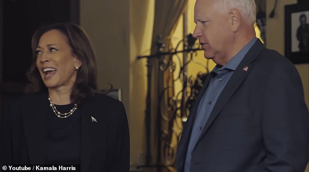 Kamala Harris peeled away laughing as her VP pick Tim Walz confessed his culinary conservatism:  ¿I have white guy tacos¿ he told her