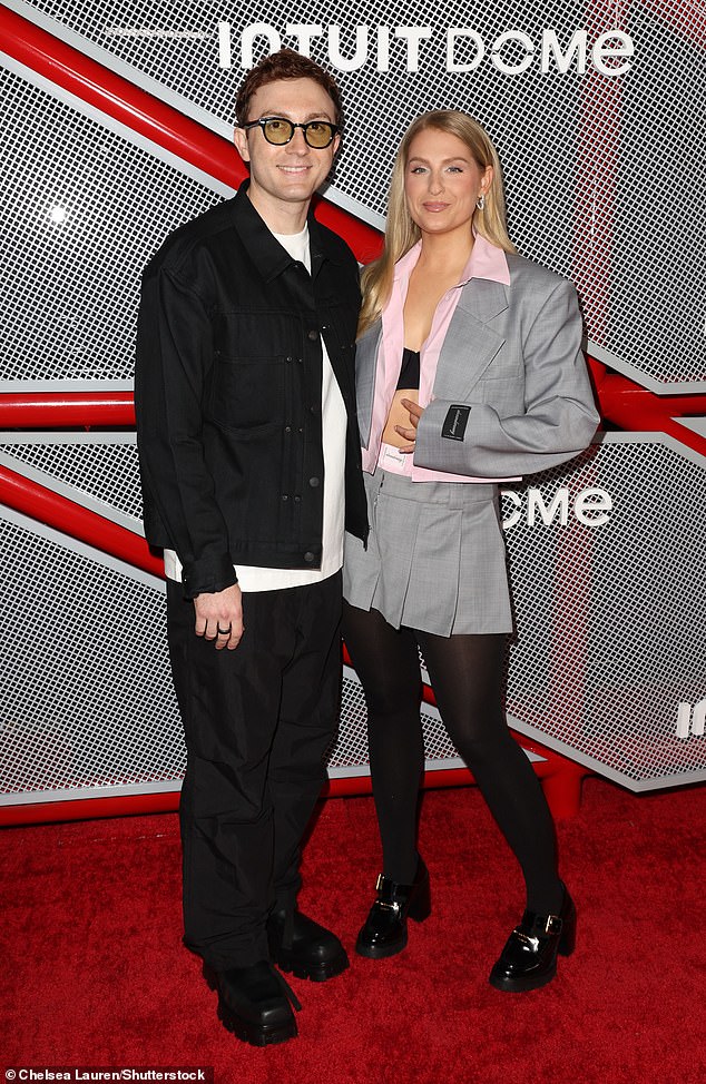 She was joined by husband Daryl Sabara