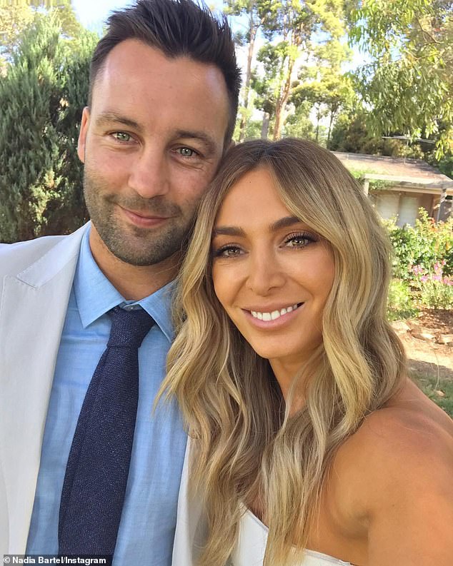 'I felt like my life had ended, which is silly to think now' she began, discussing her divorce from Jimmy Bartel (left) after 11 years together, in 2019