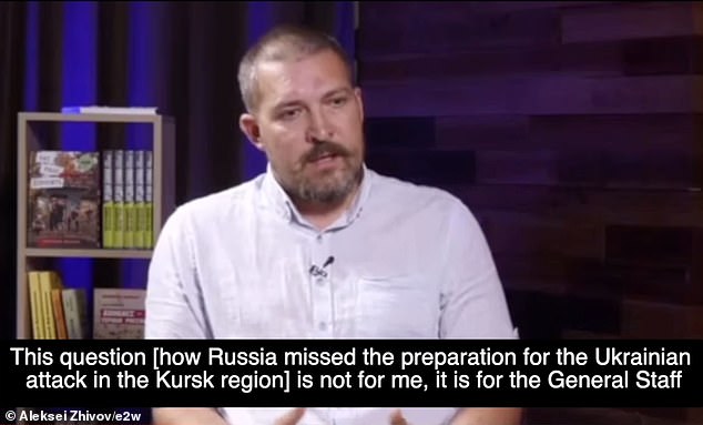 Russian political analyst and military volunteer Aleksei Zhivov blames the General Staff for failing to act despite receiving multiple warnings about the impending Ukrainian troop invasion into Russia