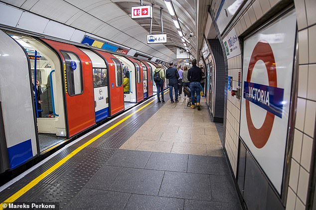 The Victoria line - which runs between Brixton and Walthamstow Central - was the hottest line on the London Underground in summer 2023