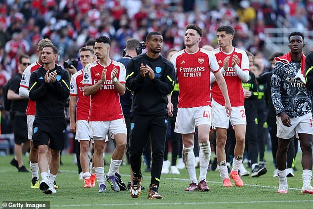 Ahead of Arsenal's match against Wolves on Saturday, he said; '(They have been hungry) since the last day (of the season)'