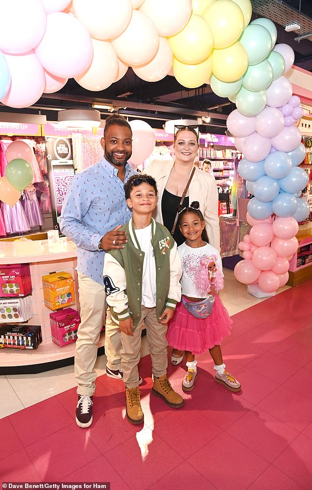 Following his Strictly announcement, JB enjoyed spending some quality time with his family at the unveiling of Hamley's first kids' boutique in London on Thursday