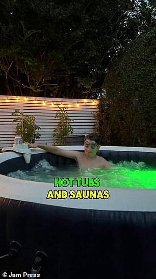 In a TikTok video, he revealed three things that he said could be slashing a man's fertility. These included hot tubs and saunas