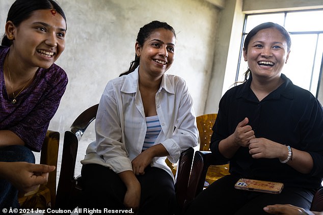 On my last few days in Nepal, I met Rejina at another organization - she was getting a visa to travel to a conference in Bangkok to pitch business ideas on creating sustainable clothing made out of hay