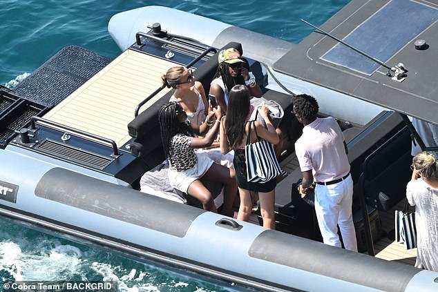 In addition to Akeem, Madonna appeared to be joined by several of her children ahead of her Italian birthday celebration, including her twins, Stella and Estere, and her sons Rocco Ritchie, 24, and David Banda, 18