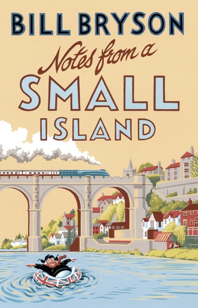 Travel writer Bill Bryson features more than any other author, with his 1995 book Notes on a Small Island placing fourth on the list