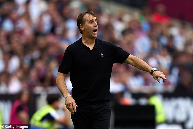 Julen Lopetegui is the new man in the dugout at West Ham after replacing David Moyes