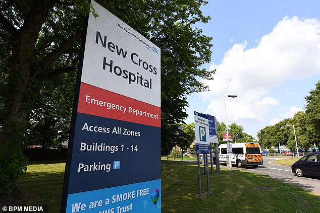 It was alleged Mrs Amadei went to the neonatal ward at Wolverhampton's New Cross Hospital in search of a child 'who could pass for her own after faking a pregnancy (file photo)