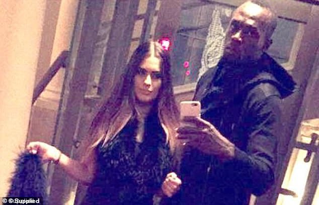 The Perth-born stunner made headlines worldwide when she was pictured with the fastest man on earth, Usain Bolt (right), on nights out in Munich in 2017