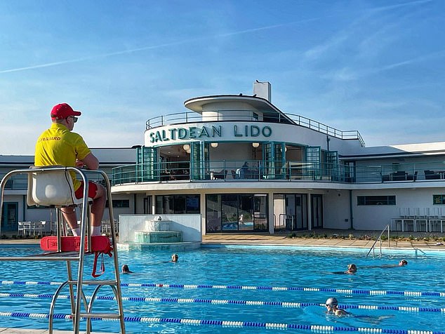 The pool and buildings at Saltdean Lido are the benchmark for how a 1930s lido should look