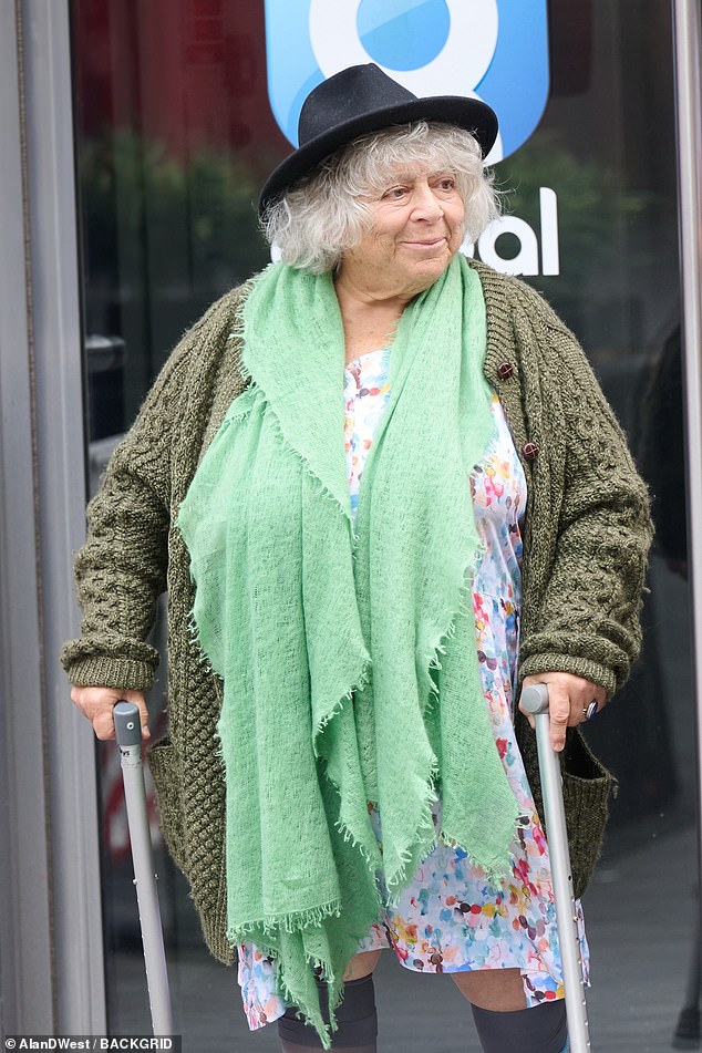 Margolyes' comments have sparked condemnation online, as the recording of her clip was shared on social media