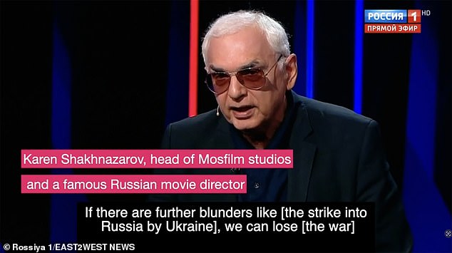 Once-loyal Putin propagandists such as filmmaker Karen Shakhnazarov are beginning to question the wisdom of Russia's invasion of Ukraine