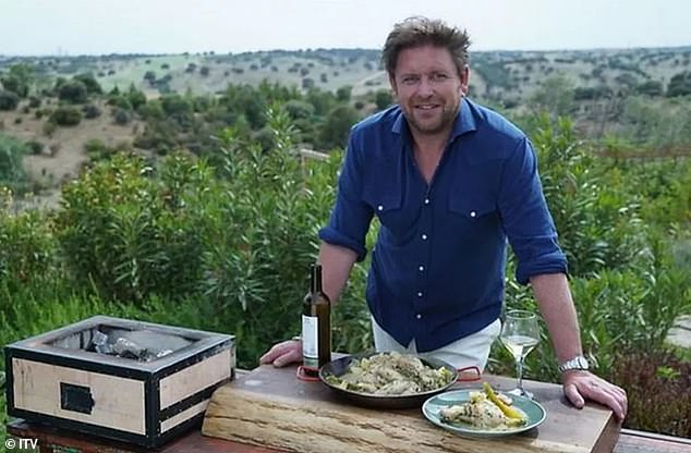 James Martin halted ITV 's Saturday Morning to reassure viewers after a 'shotgun-like' noise was heard