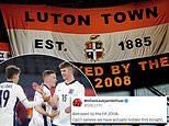 Luton Town left 'extremely disappointed' after bitter row with the FA over flag following England Under-21 game at Kenilworth Road