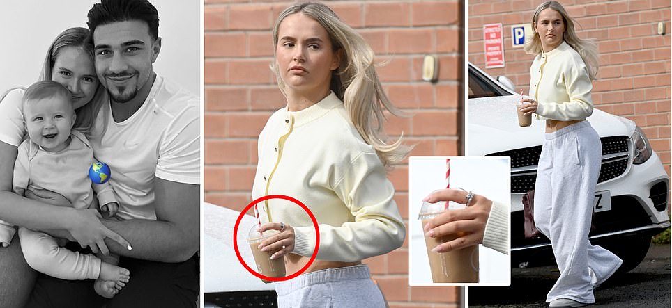 Newly single Molly-Mae Hague heads to her office without her engagement ring on following