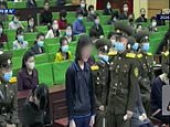 Sobbing young North Korean girls are publicly punished and humiliated in rare footage of Kim Jong Un's regime officials - for utterly trivial reason