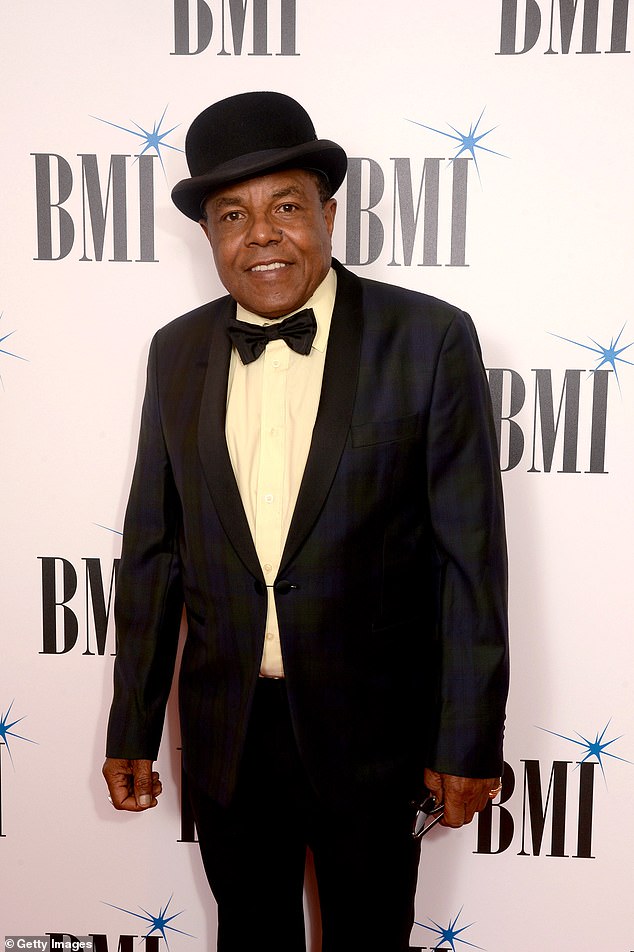 The Jackson 5 founding member and M J's older brother suffered a suspected heart attack while driving from New Mexico to Oklahoma on Sunday - a Jackson family representative confirmed to DailyMail.com - pictured 2017