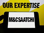 Good performance: Advertising agency M&C Saatchi reported its like-for-like operating profits jumped by 40 per cent to £17.1million in the six months ending June