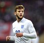 FILE PHOTO: Sources say Liverpool new signing Adam Lallana is out for 6 weeks with a knee injury
England's Adam Lallana