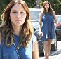 Katharine McPhee wearing blue out and about in West Hollywood.\n\nPictured: Katharine McPhee.\nRef: SPL1000575  160415  \nPicture by: JLM / Splash News\n\nSplash News and Pictures\nLos Angeles: 310-821-2666\nNew York: 212-619-2666\nLondon: 870-934-2666\nphotodesk@splashnews.com\n