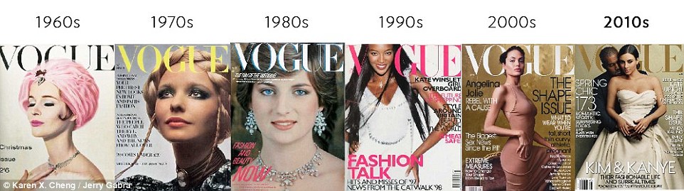 Leading ladies: The publication has always been renowned for featuring the world's most prominent style icons