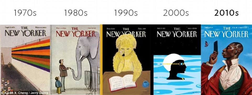 Works of art: For the past 90 years the magazine has relied on charming illustrations, which remain timeless 