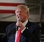 DES MOINES, IA-DECEMBER 11: Republican Presidential Candidate Donald Trump speaks at a town hall style campaign rally at the Varied Industries Building at Iowa State Fair Grounds on December 11, 2015 in Des Moines, Iowa.  Recent polls continue  to show Trump holding a lead in the race for the Republican nomination for President.   (Photo by Steve Pope/Getty Images