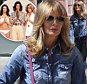 Picture Shows: Jaclyn Smith  May 31, 2016\n \n Jaclyn Smith was spotted out shopping in Beverly Hills, California. Jaclyn was wearing an outfit comprised entirely of denim and had a vibrant purple purse.\n \n Non Exclusive\n UK RIGHTS ONLY\n \n Pictures by : FameFlynet UK © 2016\n Tel : +44 (0)20 3551 5049\n Email : info@fameflynet.uk.com