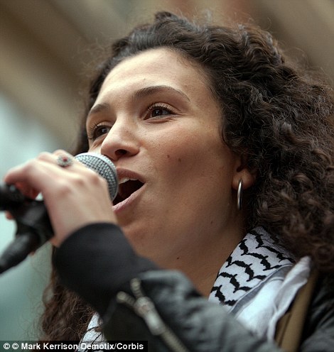 NUS president Malia Bouattia praised 'brave' demonstrators