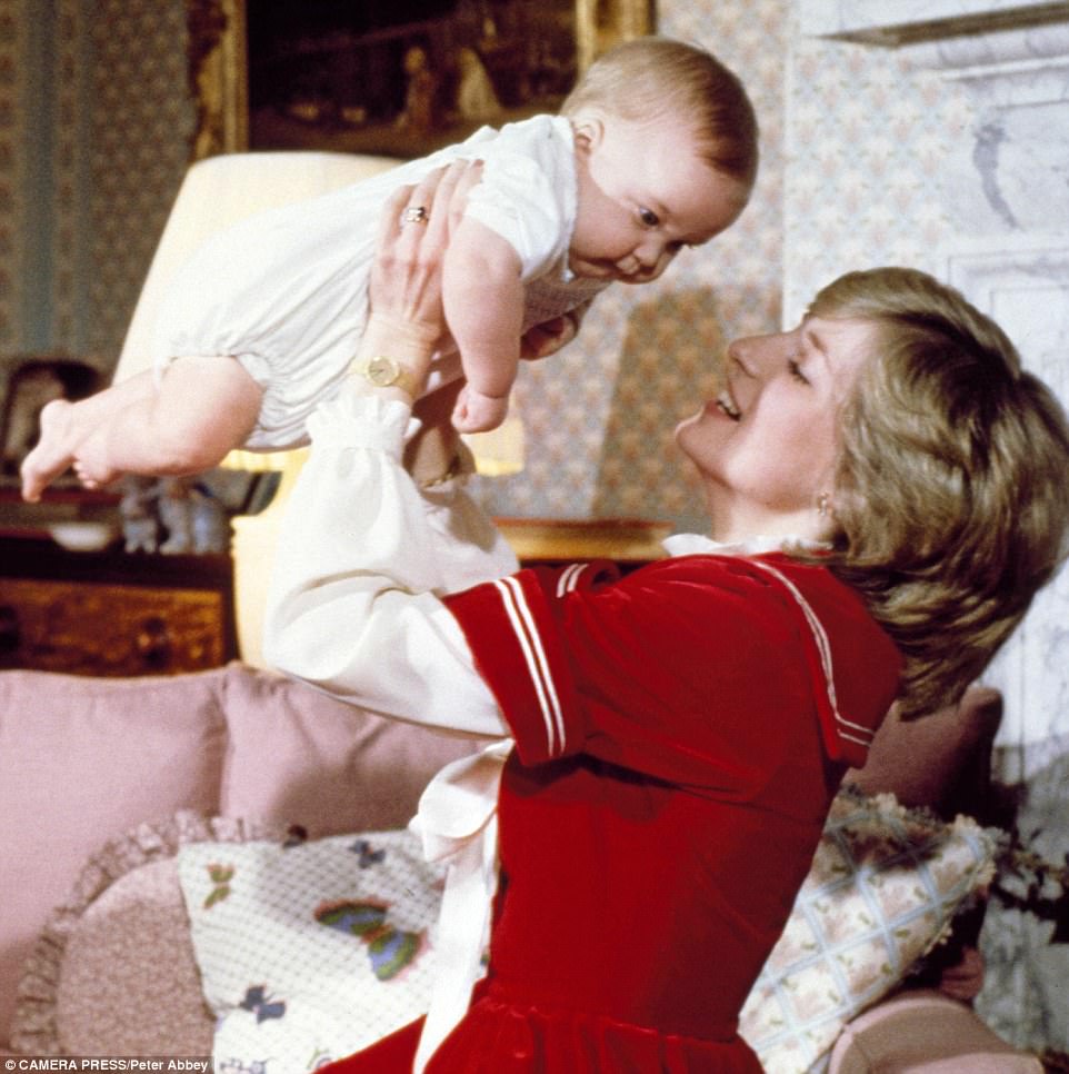 Diana's sapphire engagement sparkler had sharp, pointy edges, making it inpractical for a hands-on new mum. In official photos, taken when William was only six months old, she opted for a stand-in — a polished sapphire cabochon with rounded edges - which was indistinguishable from the original