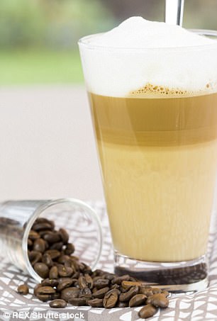 If your weakness is shop-bought coffees, then try swapping a calorific latte (like this Latte Macchiato) for a skinny cappuccino