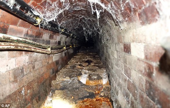 A fatberg (pictured) that's estimated to weigh more than 140 tons was recently discovered in London's sewer system