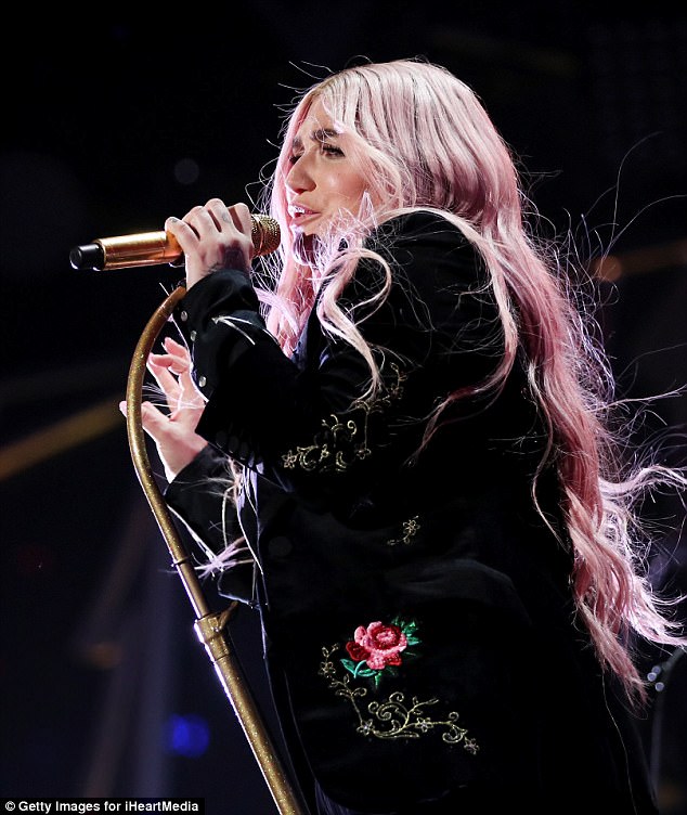 Message: 'We felt it was important to give her a platform to do a song that had struck a very responsive chord with.... particularly a female audience,' Grammys producer Ken Ehrlich said