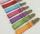 10-24 mm Replacement Faux Leather Watch Band Strap Buckle Quartz Fashion Belt