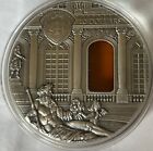 Tiffany Art Baroque Hall of Mirrors 2 Oz Silver Coin    COA  10$ 2009  Palau