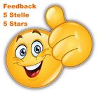 FEEDBACK POSITIVO 5 STELLE ⭐​⭐​⭐​⭐​⭐ POSITIVE FEEDBACK FIVE STARS ⭐​⭐​⭐​⭐​⭐