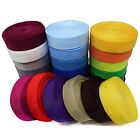 Polypropylene Webbing Strap Tape Choice of Colours Widths And Length