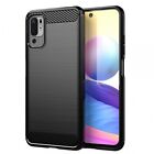 Etui Housse Coque Carbone TPU pour Xiaomi Redmi Note 10 5G / Poco M3 Pro 5G