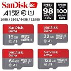 16GB 32GB 64GB SanDisK Ultra TF Micro SD SDXC Karta pamięci 98MB/S